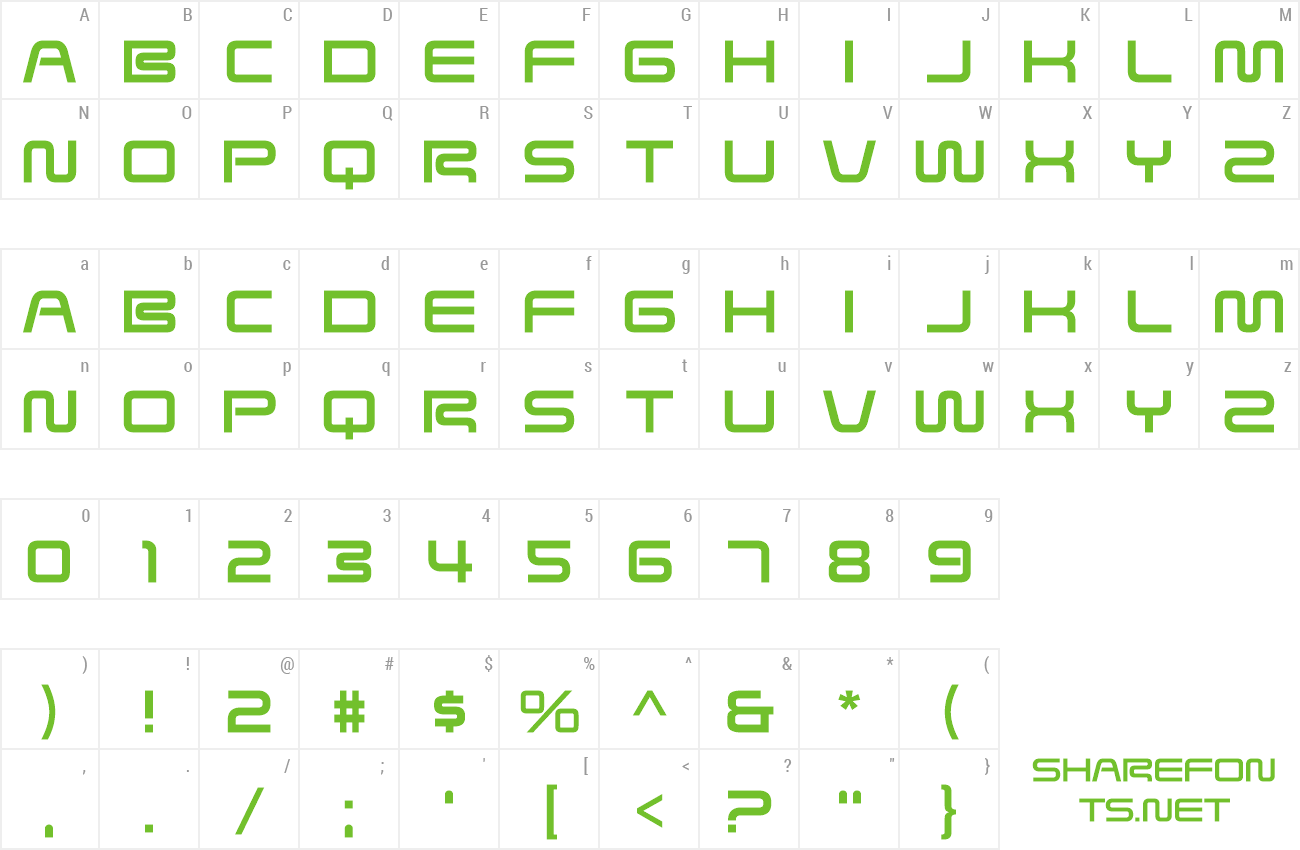Font Saved By Zero preview